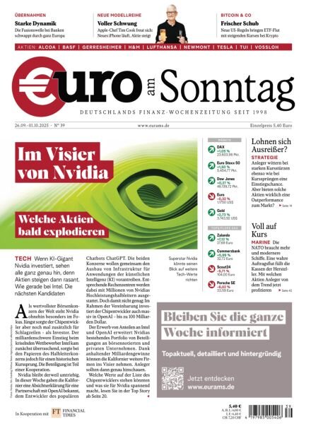 Euro am Sonntag – 26 September 2025 Cover