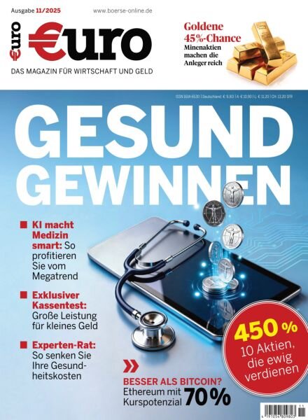 Euro – November 2025 Cover