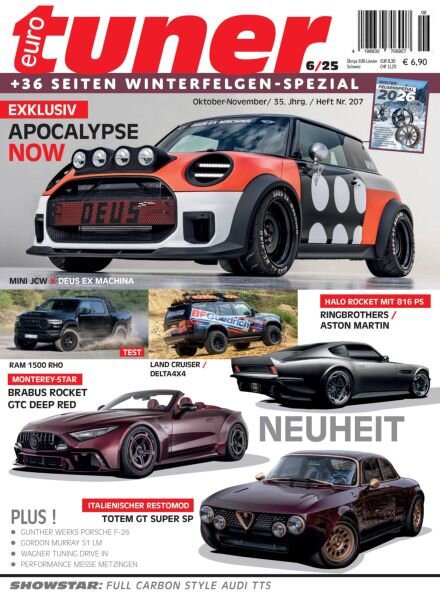 Eurotuner – Oktober-November 2025 Cover
