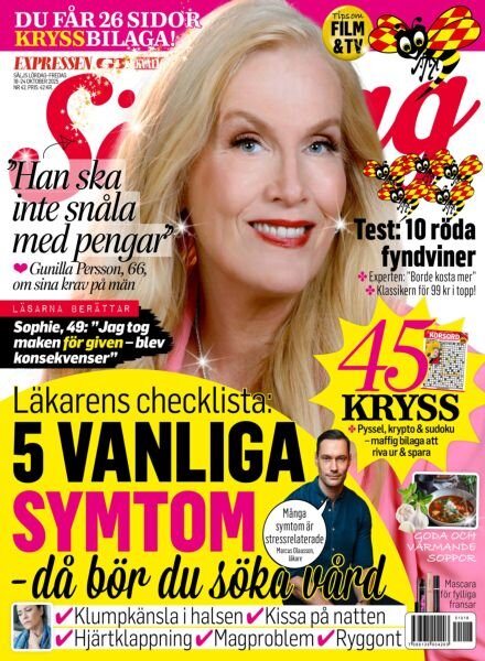 Expressen Sondag – 18 Oktober 2025 Cover