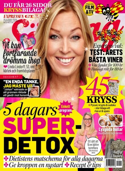 Expressen Sondag – 27 September 2025 Cover