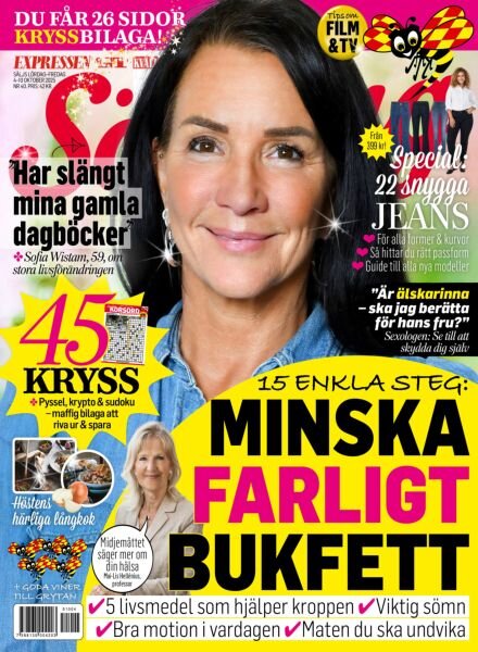 Expressen Sondag – 4 Oktober 2025 Cover
