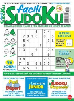 Facili Sudoku – Ottobre 2025