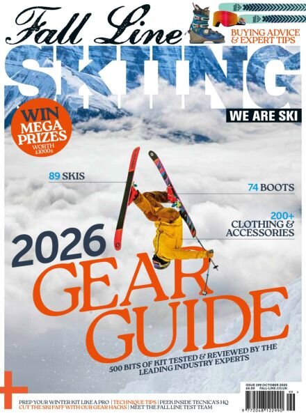 Fall Line Skiing – October 2025 Cover