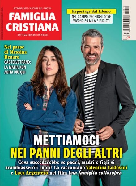Famiglia Cristiana – 26 Ottobre 2025 Cover