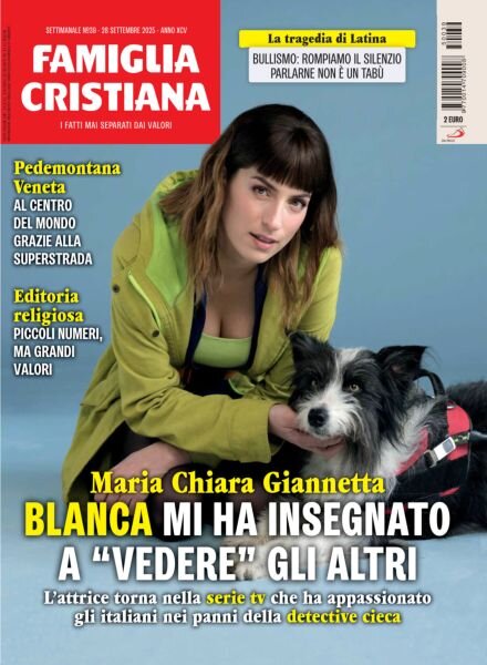 Famiglia Cristiana – 28 Settembre 2025 Cover