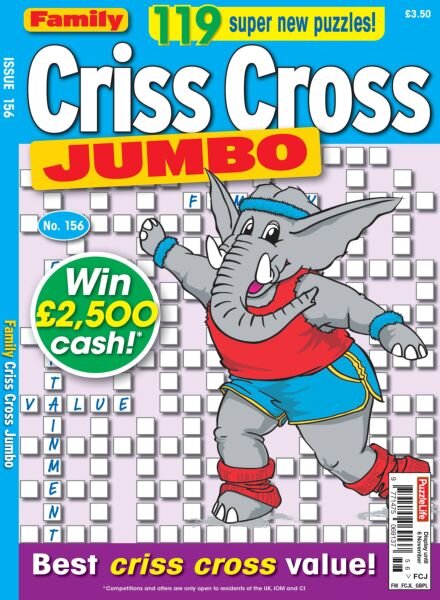 Family Criss Cross Jumbo – October 2025 Cover