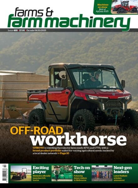 Farms and Farm Machinery – October 2025 Cover