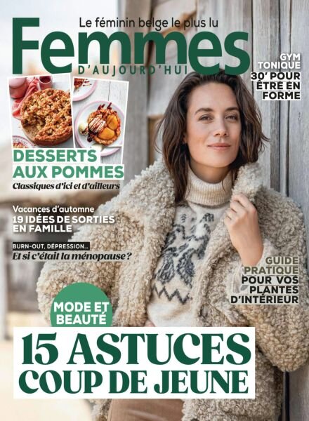Femmes D’Aujourd’Hui – 16 Octobre 2025 Cover