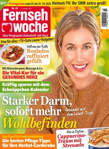 Fernsehwoche – 17 Oktober 2025 Cover