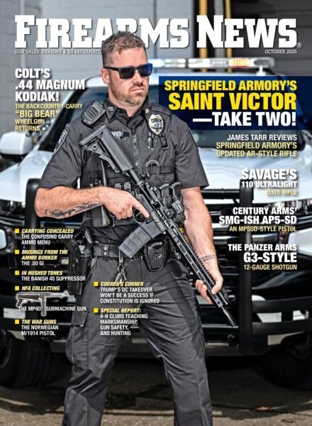 Firearms News – October 2025 Cover