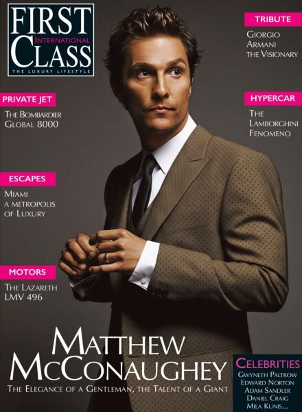 First Class Magazine UK – October 2025 Cover