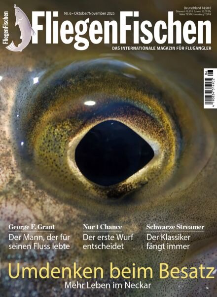 FliegenFischen – Oktober-November 2025 Cover