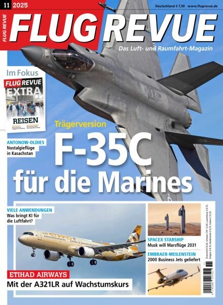 Flug Revue – November 2025 Cover