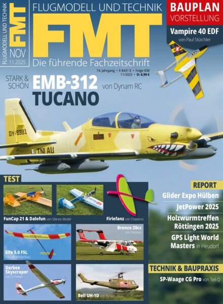 FMT Flugmodell und Technik – November 2025 Cover