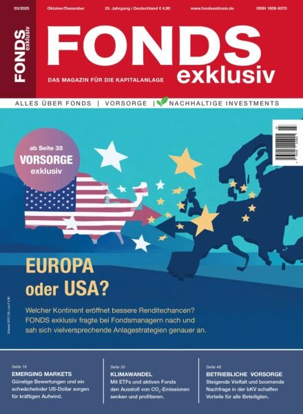 Fonds Exklusiv Germany – Oktober-Dezember 2025 Cover