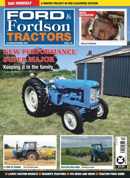 Ford & Fordson Tractors – October-November 2025 Cover