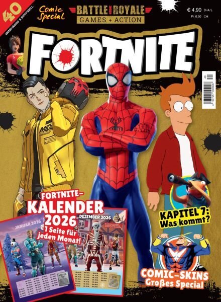 Fortnite Battle Royale Das Magazin – 11 Oktober 2025 Cover