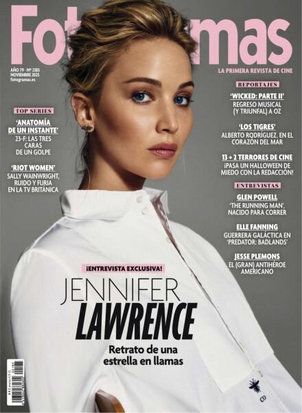 Fotogramas – Noviembre 2025 Cover