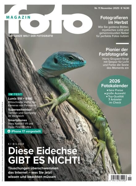 Fotomagazin – November 2025 Cover