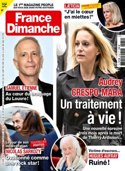 France Dimanche – 24 Octobre 2025 Cover