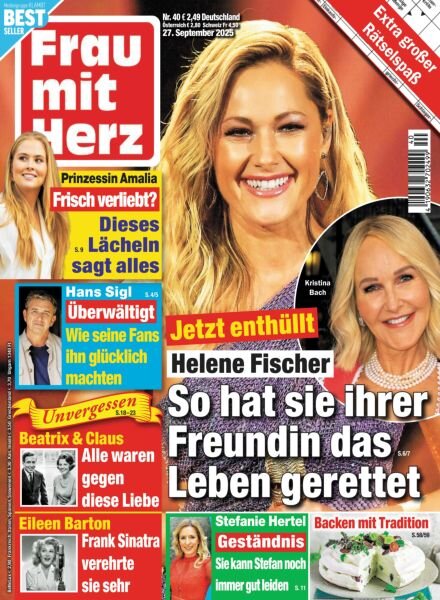 Frau mit Herz – 27 September 2025 Cover