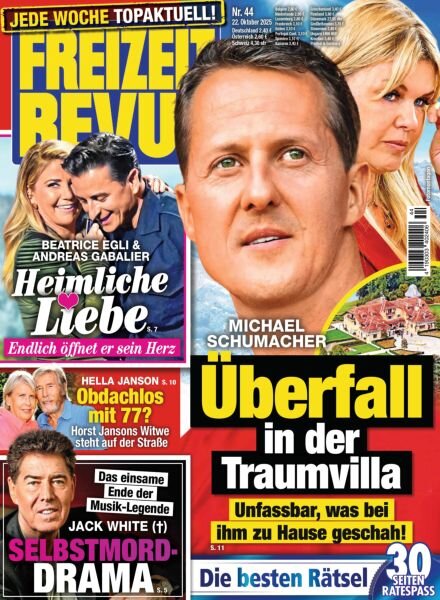 Freizeit Revue – 21 Oktober 2025 Cover
