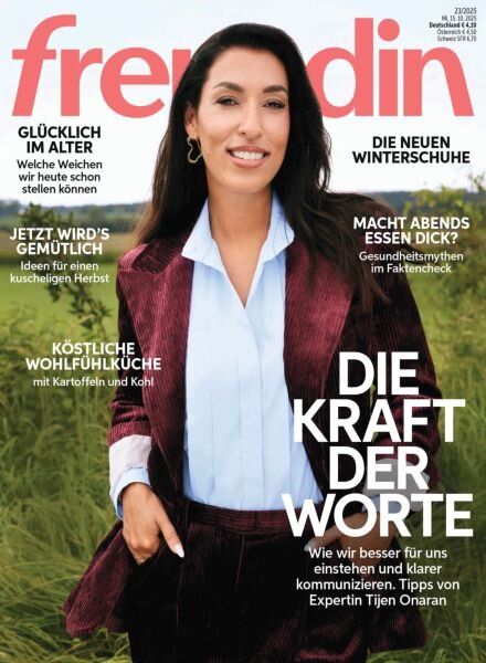 Freundin – 14 Oktober 2025 Cover