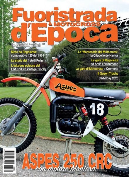 Fuoristrada & Motocross d’Epoca – Novembre-Dicembre 2025 Cover