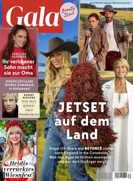 Gala Germany – 25 September 2025 Cover