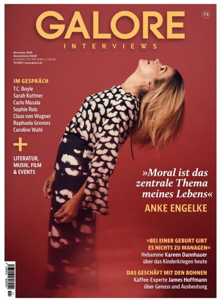 Galore Interviews – November 2025 Cover