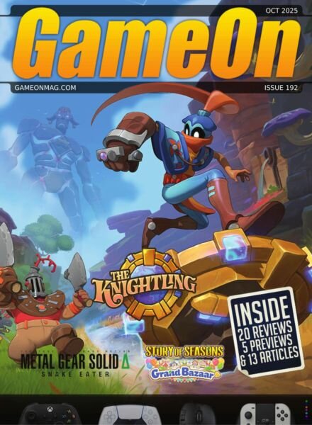 GameOn – October 2025 Cover