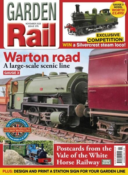 Garden Rail – November 2025 Cover