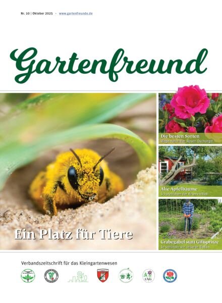Gartenfreund – Oktober 2025 Cover