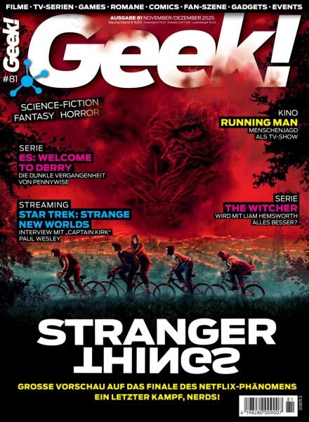 Geek! Germany – November-Dezember 2025 Cover