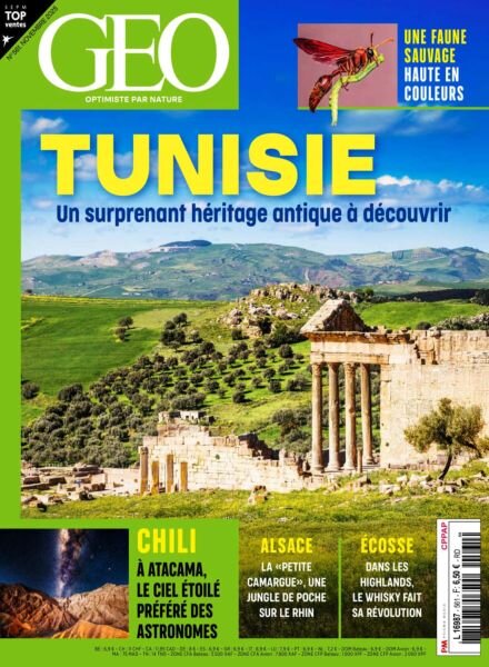 Geo France – Novembre 2025 Cover