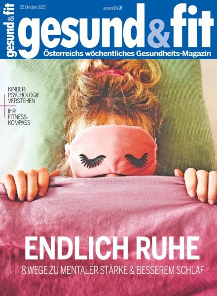 Gesund & Fit – 20 Oktober 2025 Cover