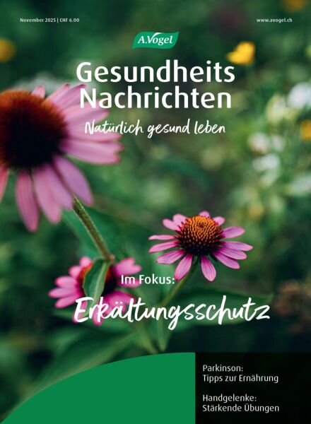 Gesundheits Nachrichten – November 2025 Cover