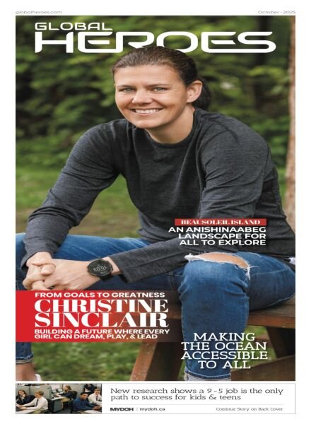Global Heroes Magazine – October 2025 Cover
