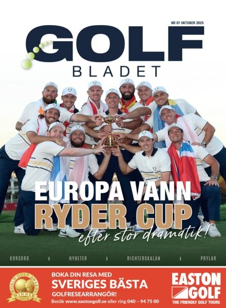 Golfbladet – Oktober 2025.pdf Cover