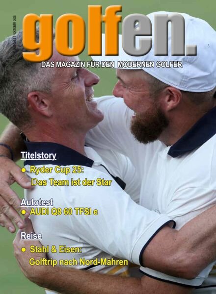 Golfen – Oktober 2025 Cover