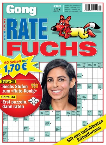 Gong Ratefuchs – Oktober 2025 Cover