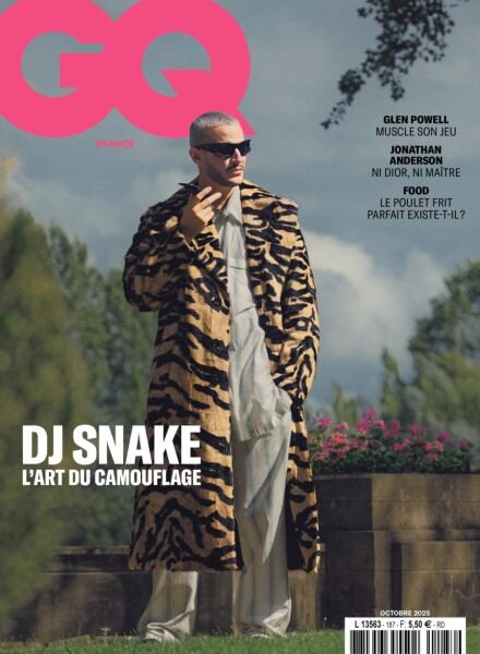 GQ France – Octobre 2025 Cover