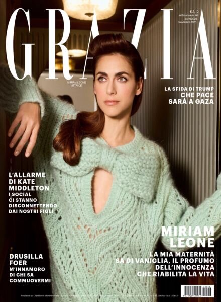 Grazia Italia – 23 Ottobre 2025 Cover