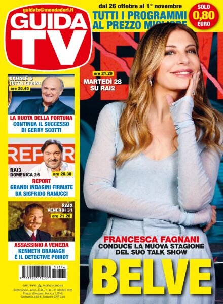GuidaTV – 21 Ottobre 2025 Cover