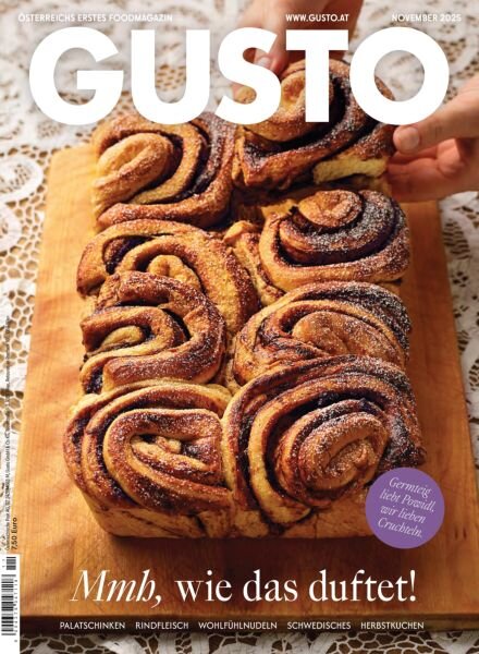 Gusto – November 2025 Cover