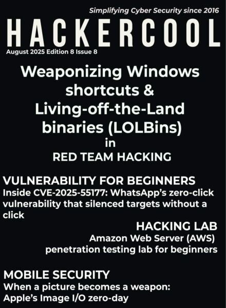 Hackercool – August 2025 Cover