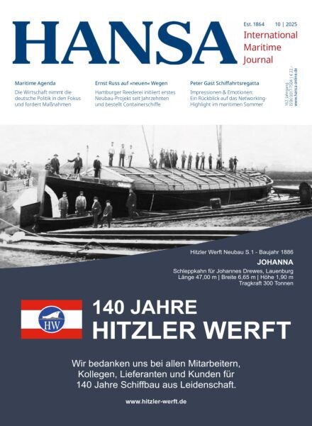 Hansa Magazin – Oktober 2025.pdf Cover