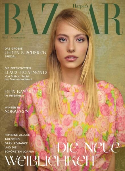 Harper’s Bazaar Germany – November 2025 Cover