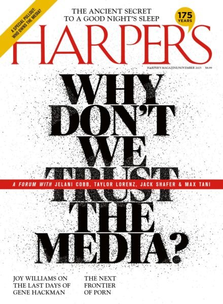 Harper’s Magazine – November 2025 Cover